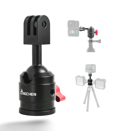 Aluminum 360° Rotation Camera Tripod Mount Action Camera Tripod adapter