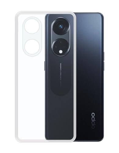 Image of COVERBLACK Soft Rubber Back Cover for Reno 8T 5G - CPH2505 - Transparent
