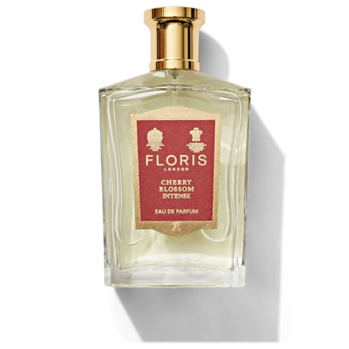 Floris London Cherry Blossom Intense Eau de Parfum (100ml) | Rich Fruity Fragrance | Delicately Enhanced with Musk, Rose, Bergamot & Orange | Perfect for Luxury Everyday Wear | Sweet & Feminine Scent
