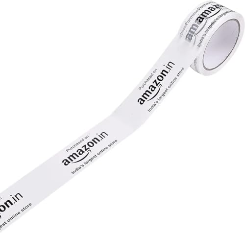 Image of SECUREMENT Amazon Branded Packaging Tape (2 inch x 65 mtr) (White, 3)