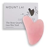 Mount Lai Rose Quartz Gua Sha Facial Tool – The...