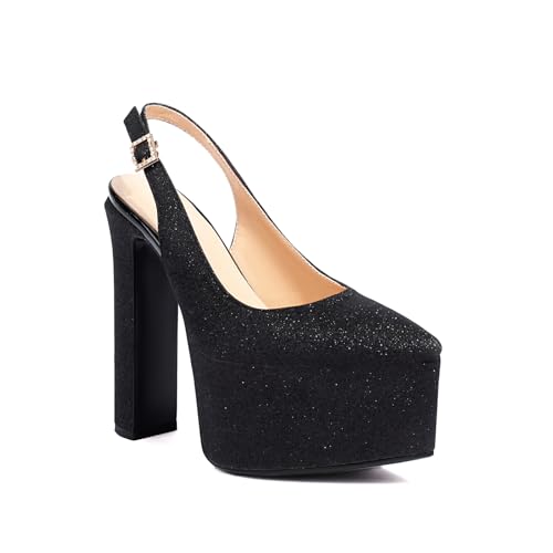 Sandales à talons hauts épais YYZTXF pour mariage et soirées chic