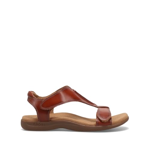 Image of Taos The Show Premium Leather Women's Sandal - Experience Everyday Style, Comfort, Arch Support, Cooling Gel Padding and an Adjustable Fit for Exceptional Walking Comfort