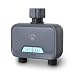 Produktbild Nedis SmartLife Wassersteuerung, Bluetooth Gartenbewässerung Timer mit 2 unabhängigen Zonen, Manuelle & App-Zeitplanung, Batteriebetrieben, IP54 Wasserdicht, 3/4 Zoll & 1 Zoll Wasserhahnanschluss