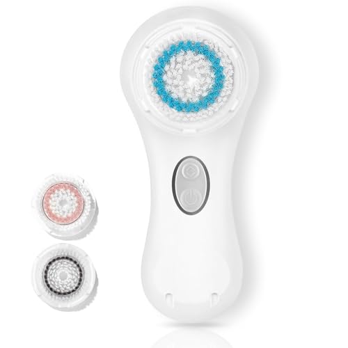 Facial Cleansing Brush, Electric Face Scrubber Exfoliator for Wom...