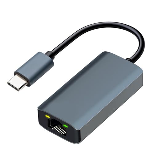 Professional USB Type C To RJ45 5Gbps Ethernet Adapter With Heat Dissipation For Stable Long Use Driver USB C Ethernet Adapter
