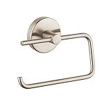 hansgrohe Papierrollenhalter Logis Brushed Nickel ohne Deckel, 40526820