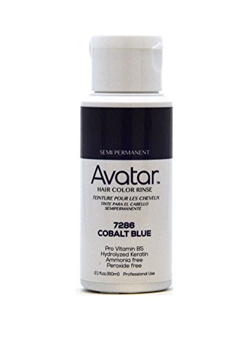 Avatar Semi Permanent Hair Color Rinse #7286 Cobalt Blue miniatura 1