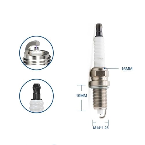 4-8 Candele di Ricambio per 4095 IZFR6F11 4294 IZFR6H11 3271 PZFR6F-11 FR8LII33X Candela di accensione all'iridio Platino K6RAIP-11