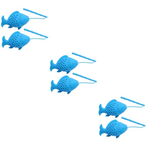 Cabilock 6 Piezas Colador Té Creativo Coladores Té Artículos Del Hogar Infusor Té Silicona Colador Malla Fina Filtro Té Colador Té Ultra Señor Filtrar Lindo Tetera