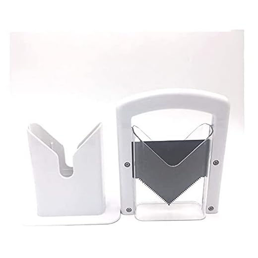 Bagel Slicer,The Original Universal Slicer with Safe Grip and Safety Shield for Bagels, Breads, Muffins, Buns, Rolls,White,