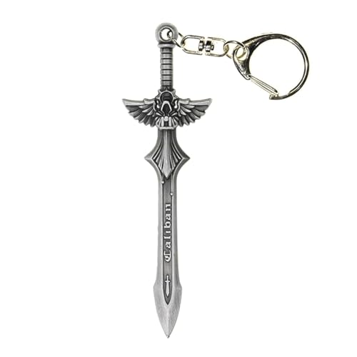 Image of Starforged Warhammer 40000 Thunderhammer & Thunderhead KeyChain Space Marines Astartes WH40 Jewelry