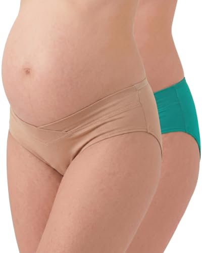 Image of Inner Sense Organic Cotton Bamboo Maternity Panties After Delivery
