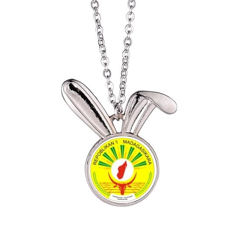 Collier lapin Madagascar le cadeau d'anniversaire parfait pour elle