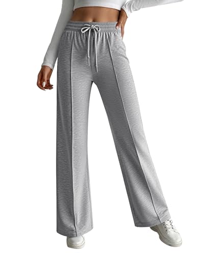 Pantalon de jogging ample anti-compression avec poches profondes pour femme