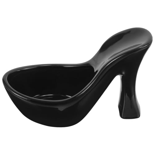 Holibanna Ceramic High Heel Succulent Flower Pot Abstract Planter Vase Home Decor Table Accent 5.16X3.46X2.16 Inch