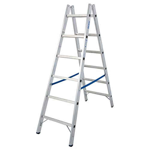 Preisvergleich Produktbild Krause 124906 Stabilo Sprossen Doppel Leiter 2x6