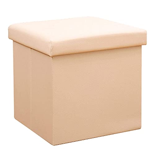 Pouf pliant et repose-pieds coffre pour ranger le salon encombré - 2