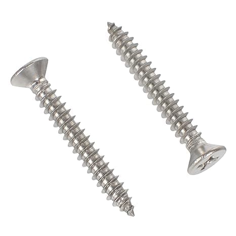 8 (4.2) x 38 mm DRYWALL nickle star screw | Flat Head star Screws, Drywall screw| Durable Rustproof Metal Screws for Wood, Furniture, Home, Office, and DIY Projects (100, 8(4.2) * 38)-picture-22
