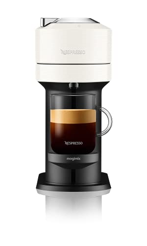 Magimix Machine à Café Nespresso Vertuo Next Blanche Cafetière a Capsules 11706