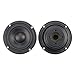 XpmEQQeve Passive Woofer Bass Radiator 3 Inch 92.5mm Low Frequency Auxiliary Speaker Unit 2PCS