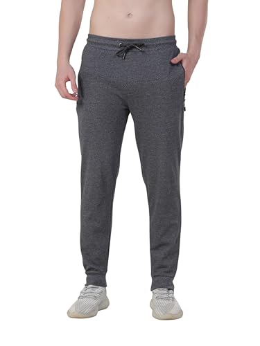 Image of TURMS Men's Travel Edition Track Pants, Odor Control & Breathable, Running & Gym Sports Joggers, Night Pants for Mens