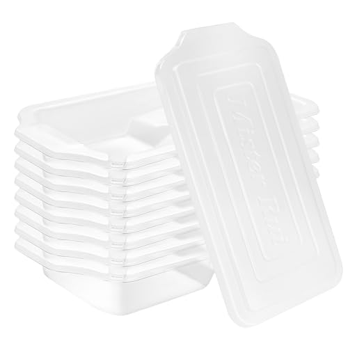 Mister Rui 4 Inch Paint Tray Liners 8-Pack with Lid