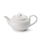 Portmeirion Sophie Conran, White 2 Pint Teapot – Fine Porcelain Tea Server with Handle for Afternoon Tea, Dining & Entertaining – Classic Serveware – Dishwasher & Microwave Safe