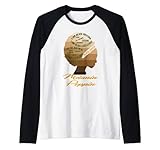 regina nera afro americana melanin poppin ragazza regalo afro maglia con maniche raglan