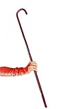 Miss Belly Dance Red 36' Belly Dance Cane - Adults, Female, Dance/Fitness