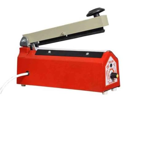 Image of Poly Bag Sealing Machine 8 Inch | Beep Function | Plastic Packing Machine | Plastic Bag Sealing Machine | Heat Sealer Machine | 2 Element 1 Teflon Cloth