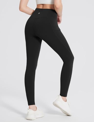 baleaf Women's Fleece Lined Leggings with Zipper Pockets Thermal Water Resistant Winter Hiking Pants High Waisted2