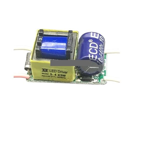 2 pezzi 3-4*3W Driver LED isolato 9W 12W Alimentatore lampada AC85-277V 110V 220V 600mA Uscita 3X3W 4X3W