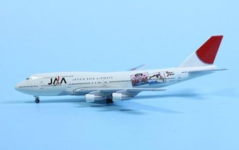 JALUX 1/200 ボーイング 747-300 日本アジア航空 Yokoso! JAPAN