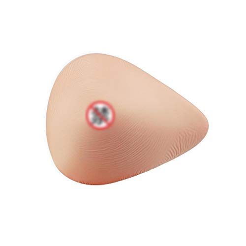 QYNEIKU Purpose Postoperative Special Breast Silicone Fake Breast Underarm to Make Up Fake Breast Mastectomy Prosthesis Foam Breast Form Bra Insert Pad (Size : 80g)