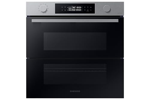 Samsung Series 4 Dual Cook Flex Smart Oven with Catalytic Cleaning, Colour: Stainless Steel, NV7B45205AS