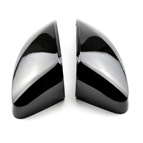 SAVHE Cubierta de espejo for A3 RS3 8V S3 Cubierta de espejo retrovisor de carbono con y sin reemplazo de asistencia lateral de carril 2014-2017 2018 2019(No Side Assist-1)