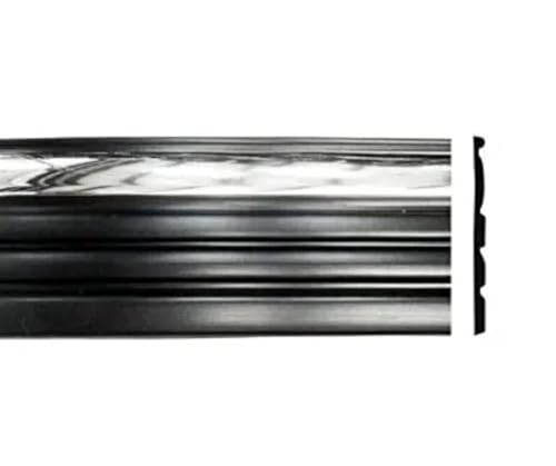 Black Chrome Side Body Trim Molding for 1999-2006 Chevy Silverado - 3-78 Wide Half Roll - 10 ft product thumbnail 2