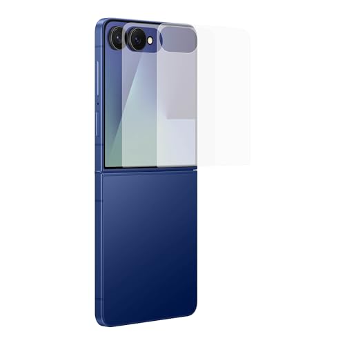 Image of Samsung Galaxy Z Flip7 Anti-Reflecting Film, Phone Screen Protector, Anti-Scratch, Dust, and Fingerprint Shield, Anti-Glare, High Touch Sensitivity, US Version, Transparent
