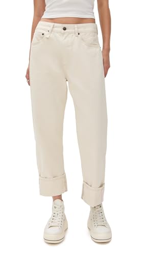 R13 Women's Cuffed X-Boyfriend Jeans