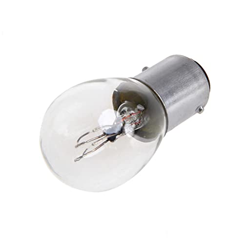 10 Peças Luz De Carro 1157 BA15D Lâmpada Indicadora De Freio De Parada Automática 21W DC12V Branco â