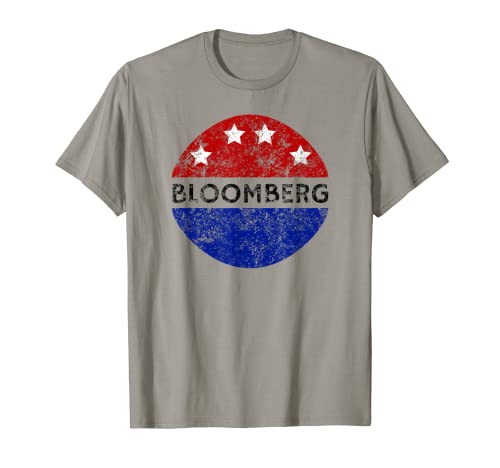 Vintage bloomberg 2020 michael bloomberg pour le président t-shirt