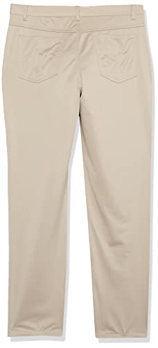 Pantalones caqui de niño IZOD uniforme escolar de sarga regular fit 5-pocket talla 14 3