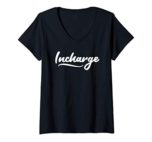 Womens Incharge V-Neck T-Shirt Womens Incharge V-Neck T-Shirt