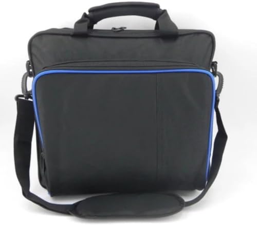 Wafity 旅行用収納バッグ ポータブル 保護ショルダー ハンドバッグ PS4収納最適 (32X13X31CM, ブルー) (32X13X31CM,ブラック)
