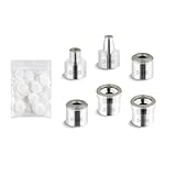 Diamond Dermabrasion Head, Microdermabrasion Accessories 6 Tips, Facial Replacements Dermabrasion Head Replacements Professional Microdermabrasion Tool