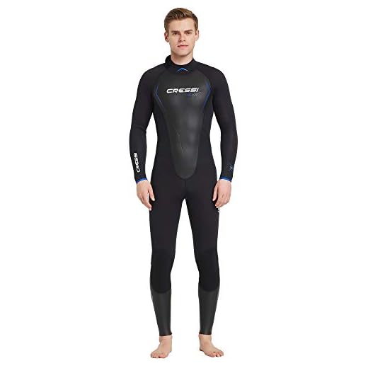 Cressi Altum Wetsuit Man 3mm - Shorty oder Einteiliger Neoprenanzug für Herren