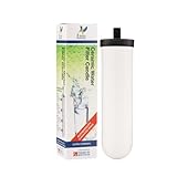 British Berkefeld Doulton Water Element Candle Compatible with Berkey Water Filter Replacement for BB9-2 Gravity Water Filter System 1- Single