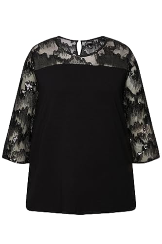 Chemisier à sequins Ulla Popken, la blouse femme aux finitions haute couture