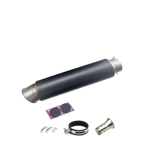 Tuyau d'échappement de moto 61mm pour voyager en ville et sur route avec silencieux DB Killer